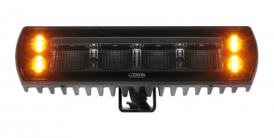 LEDSON Helix Arbetsbelysning/backljus med inbyggd blixtljus - 32W, bred ljusbild