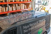 Takrails i Aluminium till Renault Trafic 2015-
