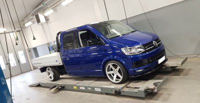 Frontsplitter till Volkswagen Transporter T6 från 2016-2019