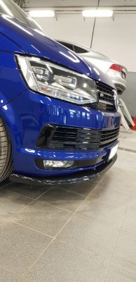 Frontsplitter till Volkswagen Transporter T6 från 2016-2019